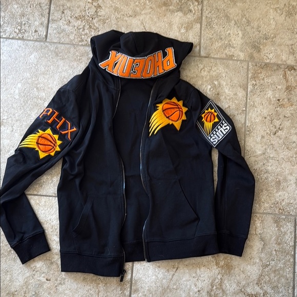 Phoenix Suns Zip-Up Jacket with Bold Patches / H18 - Picture 1 of 3